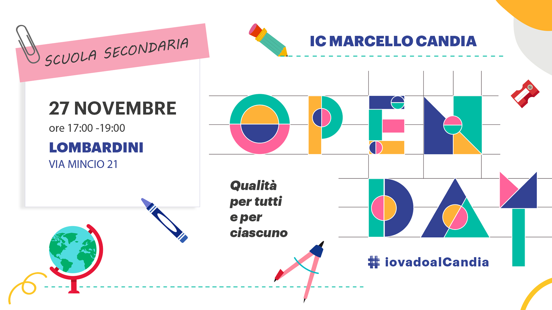 Open Day Scuola Secondaria – IC Marcello Candia